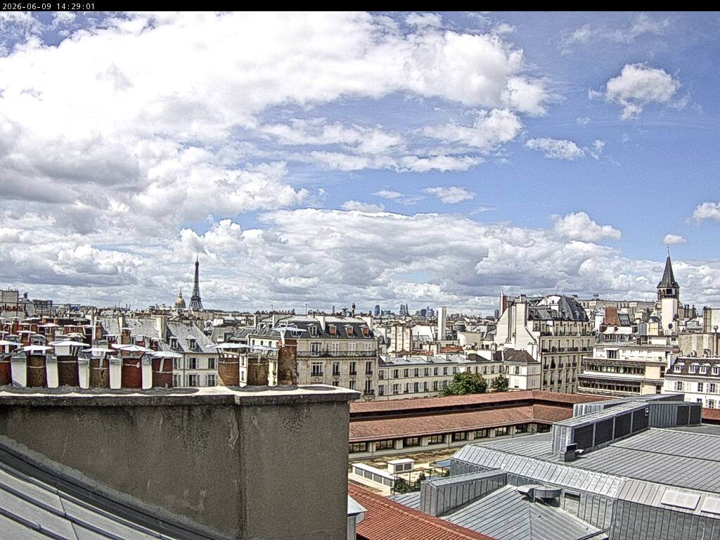 Image en direct sur la webcam