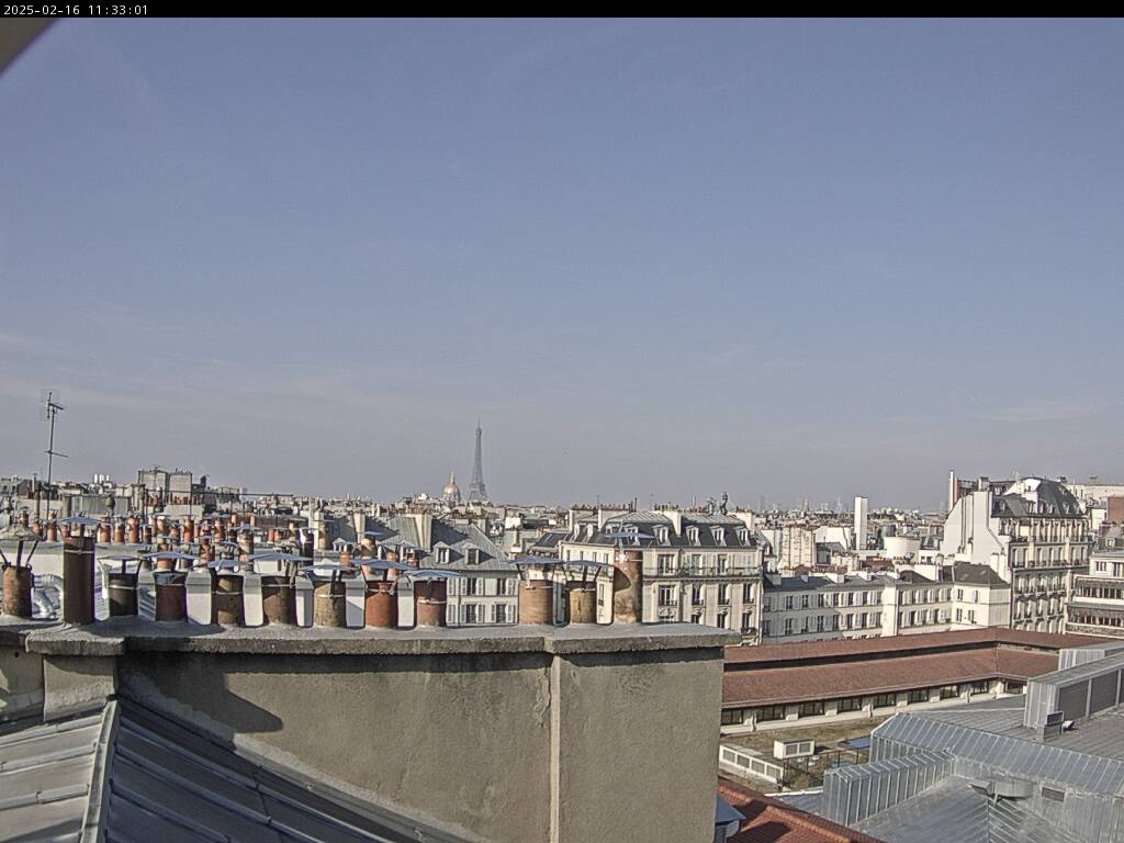 Image en direct sur la webcam